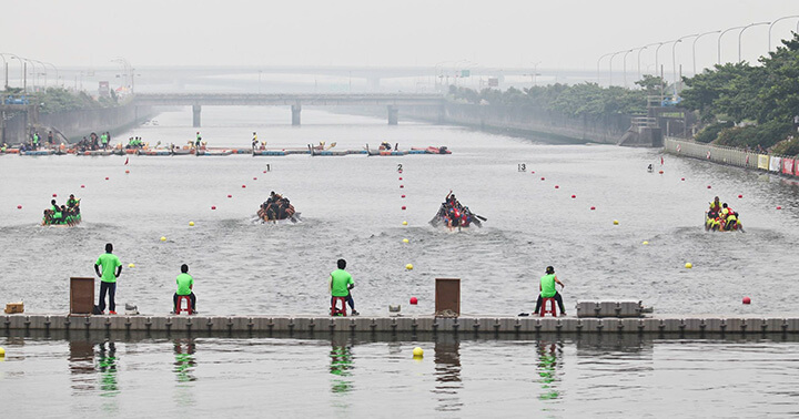 2016台灣國際競技龍舟錦標賽－混合組（22人龍舟）500公尺直道競速